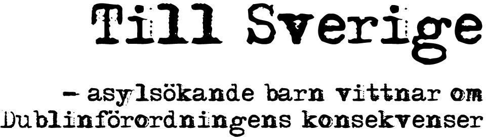 vittnar om