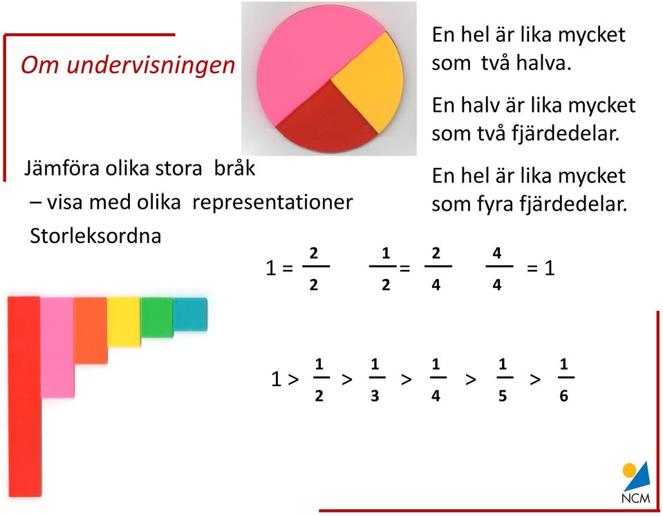 bitarna med varandra.