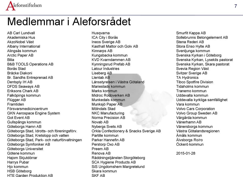 Göteborgs Hamn AB Göteborgs Stad, Idrotts- och föreningsförv.