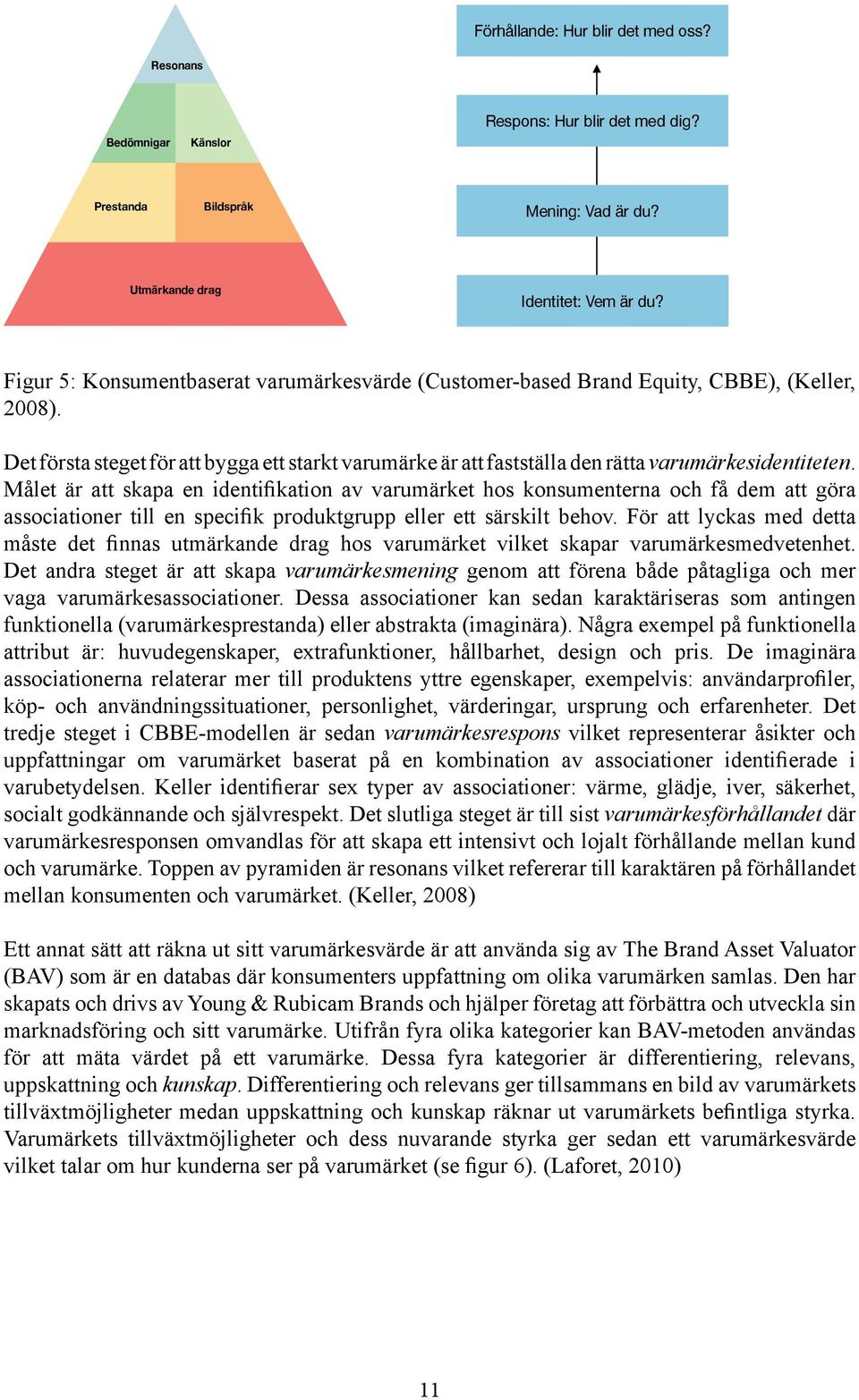 Målet är att skapa en identifikation av varumärket hos konsumenterna och få dem att göra associationer till en specifik produktgrupp eller ett särskilt behov.