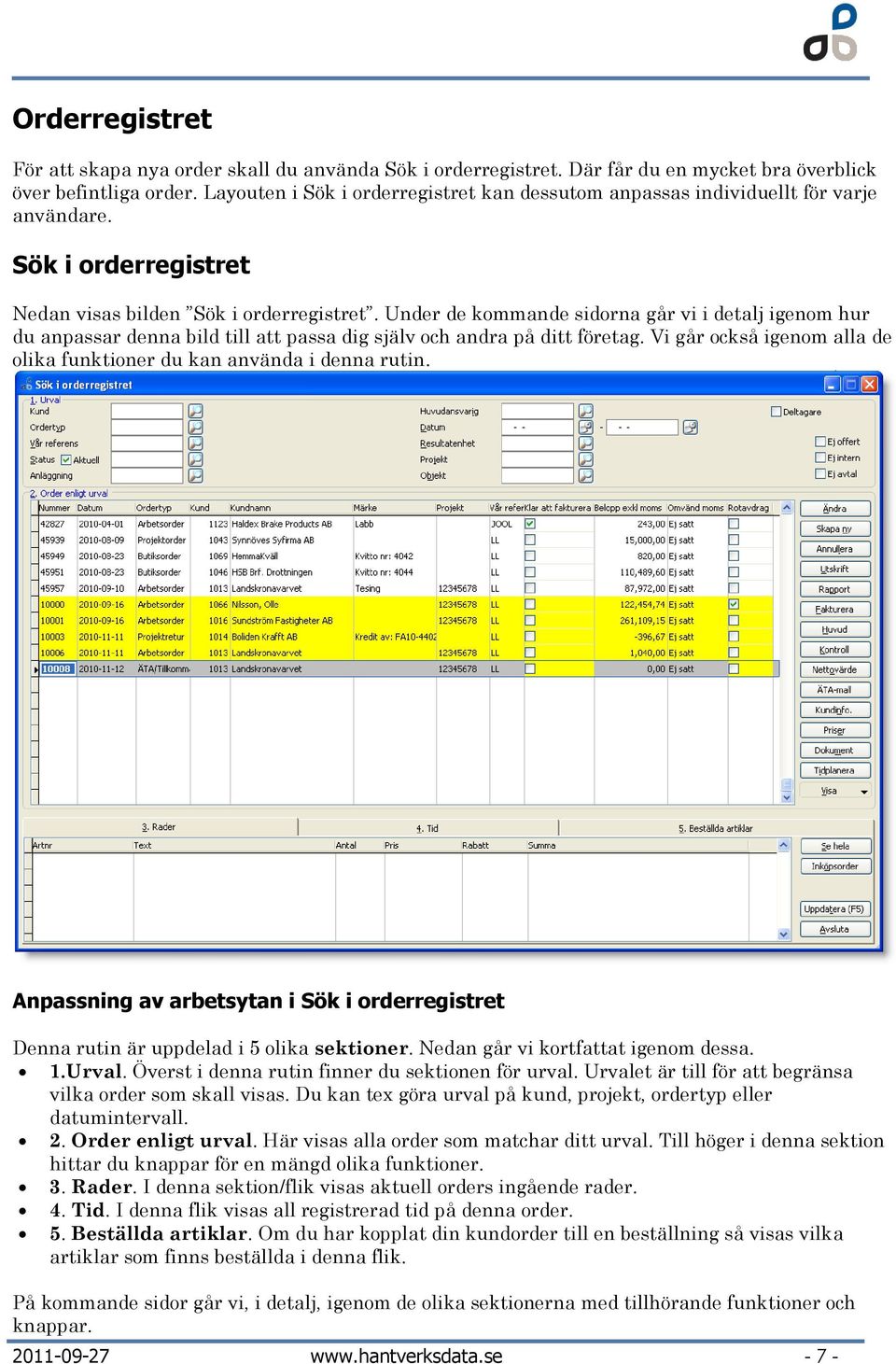 Under de kommande sidorna går vi i detalj igenom hur du anpassar denna bild till att passa dig själv och andra på ditt företag.