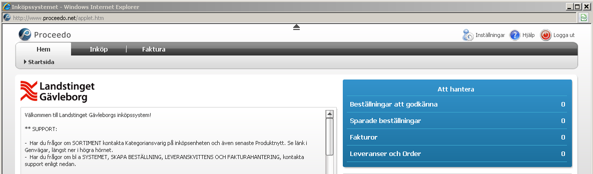 Beskrivning Diarienr: Ej tillämpligt 1(21) Dokument ID: 08-83415 Fastställandedatum: 2015-05-21 Giltigt t.o.m.: 2017-05-21 Upprättare: Jessica A Eriksson Fastställare: Jessica Eriksson Läkemedelsförsörjning - Instruktion för läkemedelsbeställning i Inköpssystemet Innehåll 1.