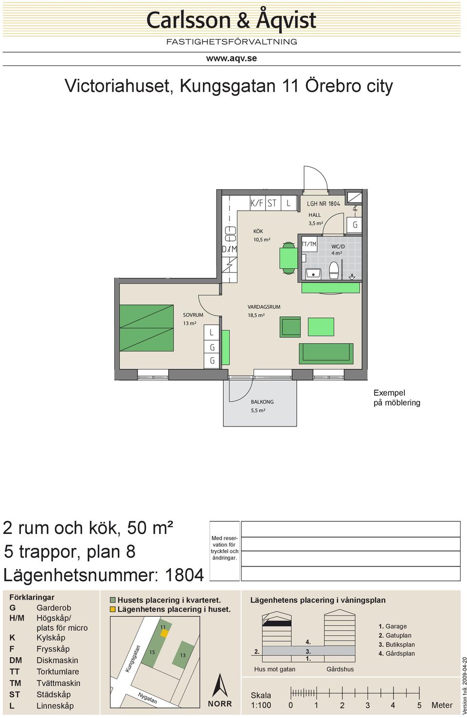 18,5 m² 5,5 m² 2 rum och