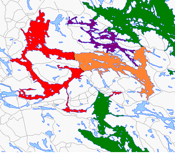 Undersökningar i Stockholms skärgård 2014 - Bilaga C - Bottenfauna Metod Provtagning Calluna utförde bottenfaunaprovtagning i maj och juni år 2014 på 21 lokaler fördelade på två olika typområden (TO)