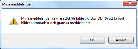 (/Preliminär): Sida 12 av 18 10. Klicka slutligen på knappen Skicka. OBS! Innehåller ditt meddelande bilder som t.ex.