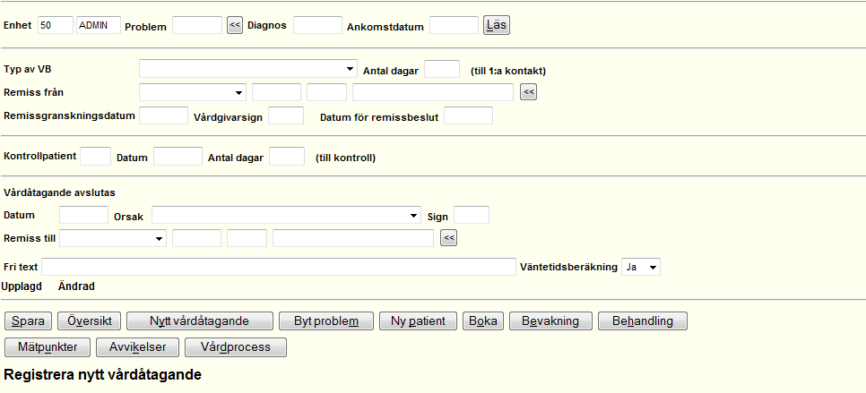 Ange kod VH410 om välgrundad misstanke om cancer som problemkod.