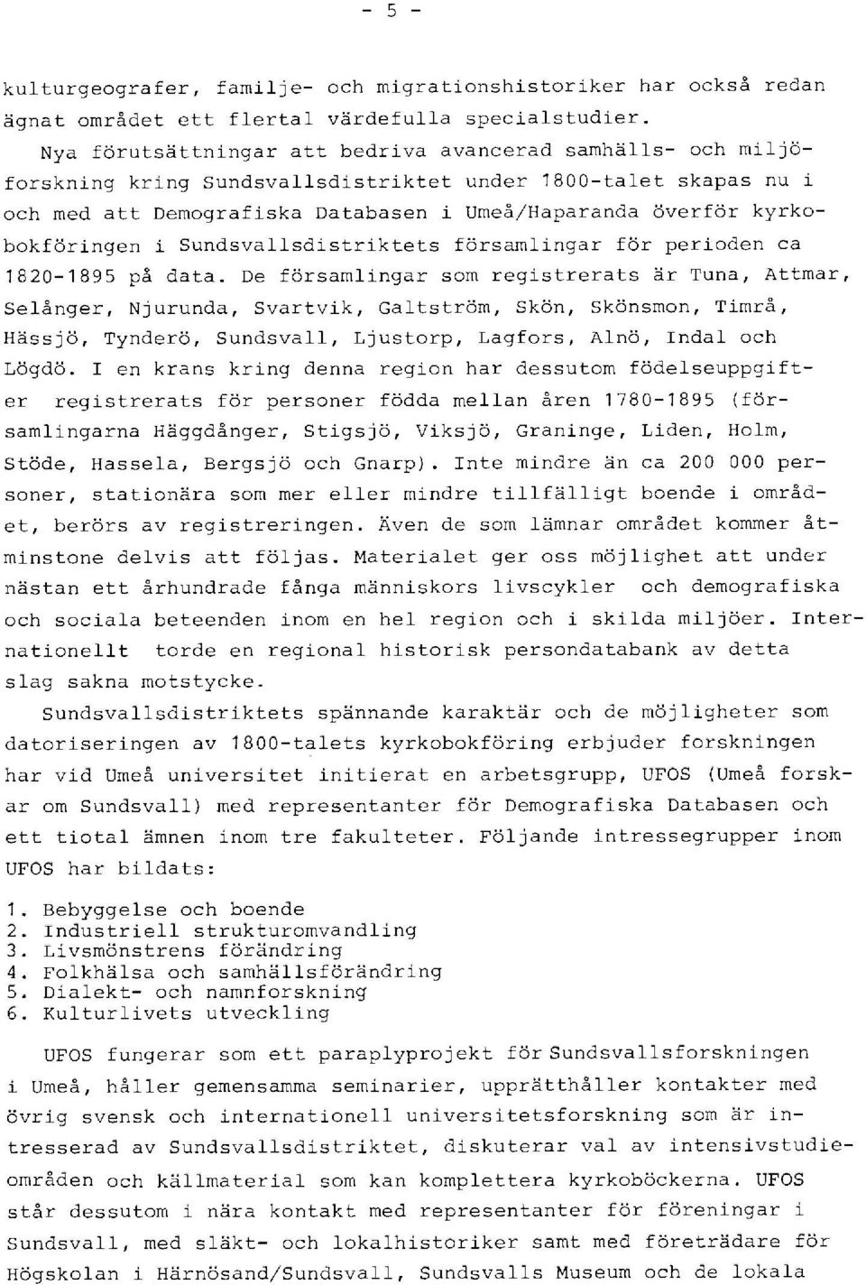 kyrkobokföringen i Sundsvallsdistriktets församlingar för perioden ca 1820-1895 på data.