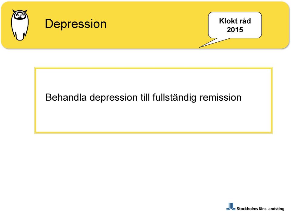 depression till