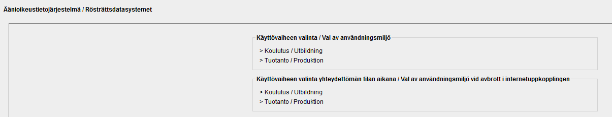 Första sidan för den elektroniska