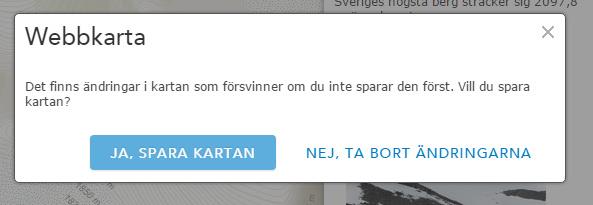 I nästa ruta fyller du i detaljer om din karta och klicka på Spara karta.