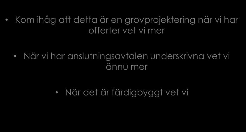 Antalet medlemmar och vilka det är Vid stämman den 16 juni var det 107 hushåll som har anmält intresse att ansluta sig. 80 av möjliga 95 medlemmar har betalat medlemsavgiften.