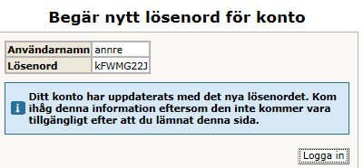 30 Fyll i din e-postadress (samma som du angett i UEDB) Fyll i namn och OK Ett