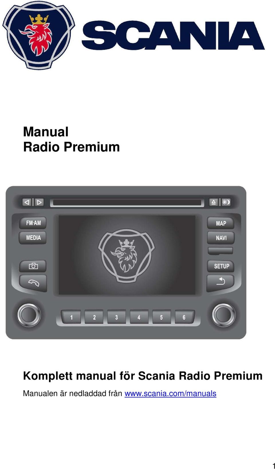 Radio Premium Manualen är