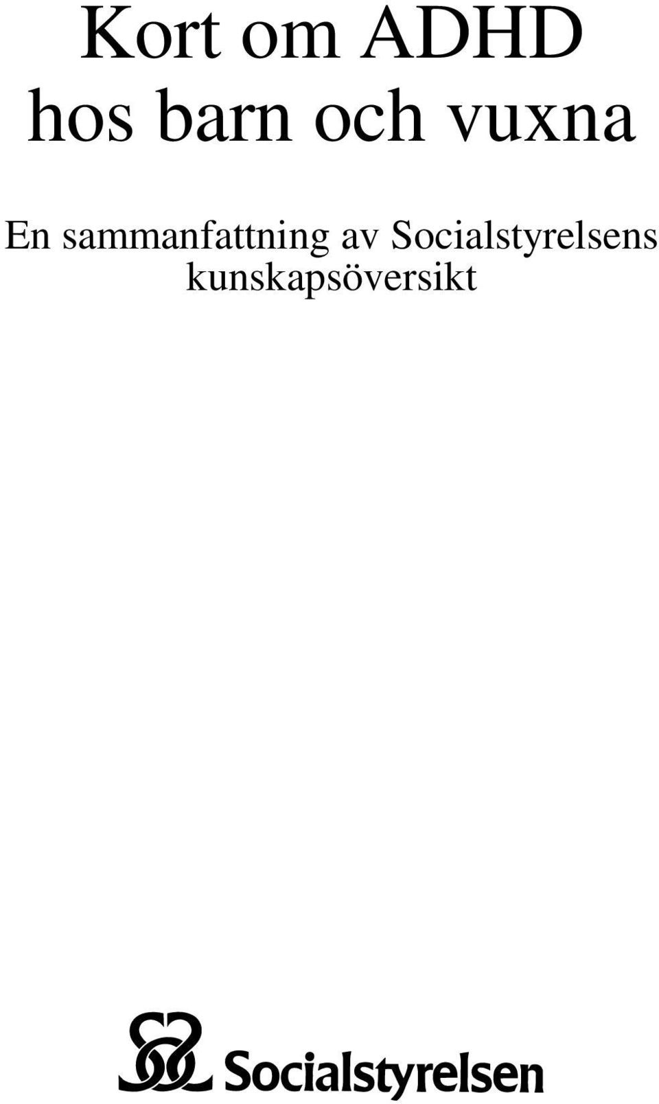 sammanfattning av