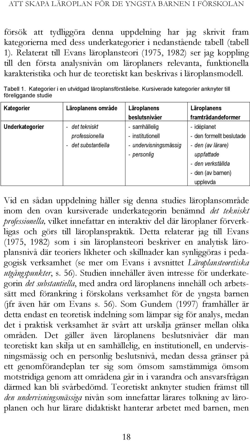 Läroplaner - en nationell tillbakablick Svenska förskolans läroplaner (och andra jämförbara riktlinjer med andra beteckningar) har ingående analyserats i ett historiskt perspektiv tillbaka till