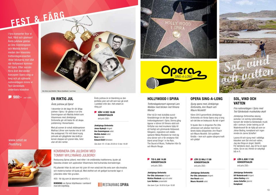 Efter succén förra året återvänder konceptet Opera sing-along och på självaste nationaldagen minns vi Ted Gärdestads underbara klassiker.