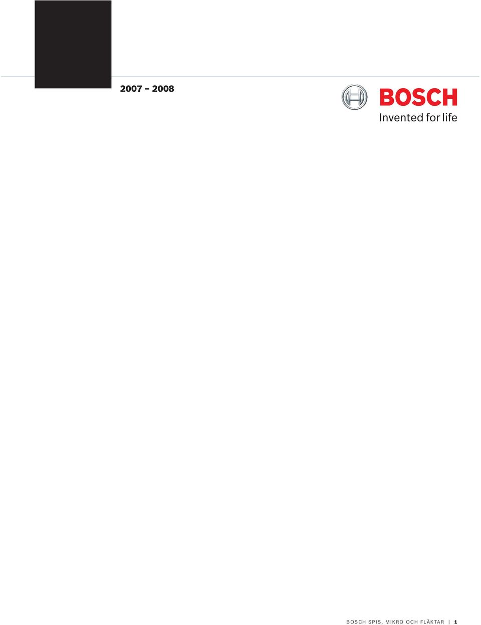 2008 BOSCH