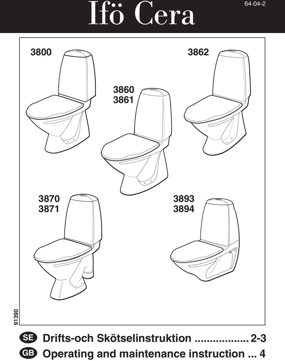 Skötselinstruktion.