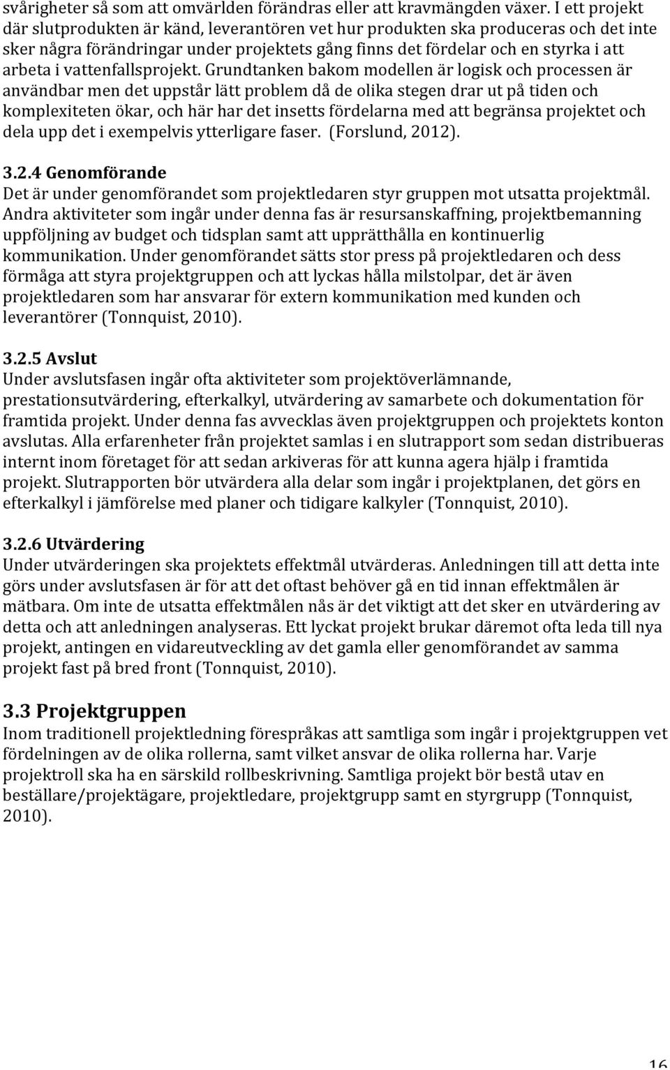 vattenfallsprojekt.