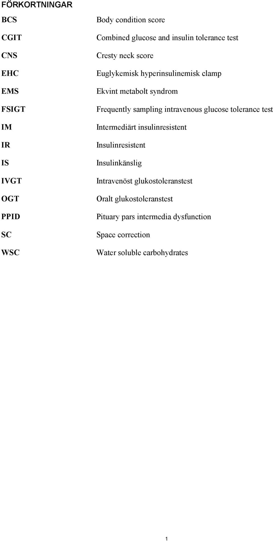 sampling intravenous glucose tolerance test Intermediärt insulinresistent Insulinresistent Insulinkänslig Intravenöst