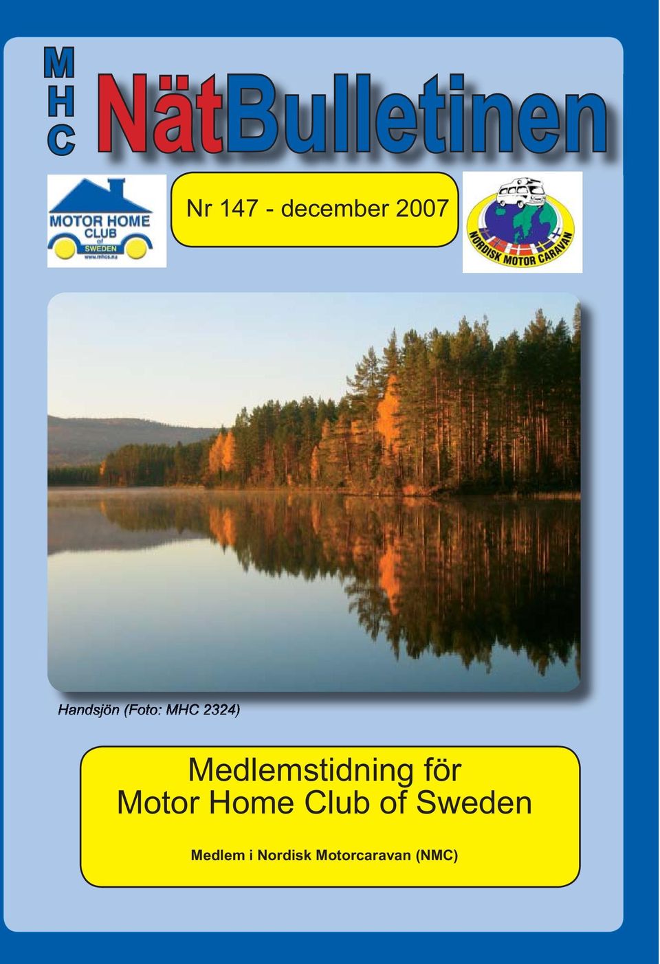 Medlemstidning för Motor Home Club of