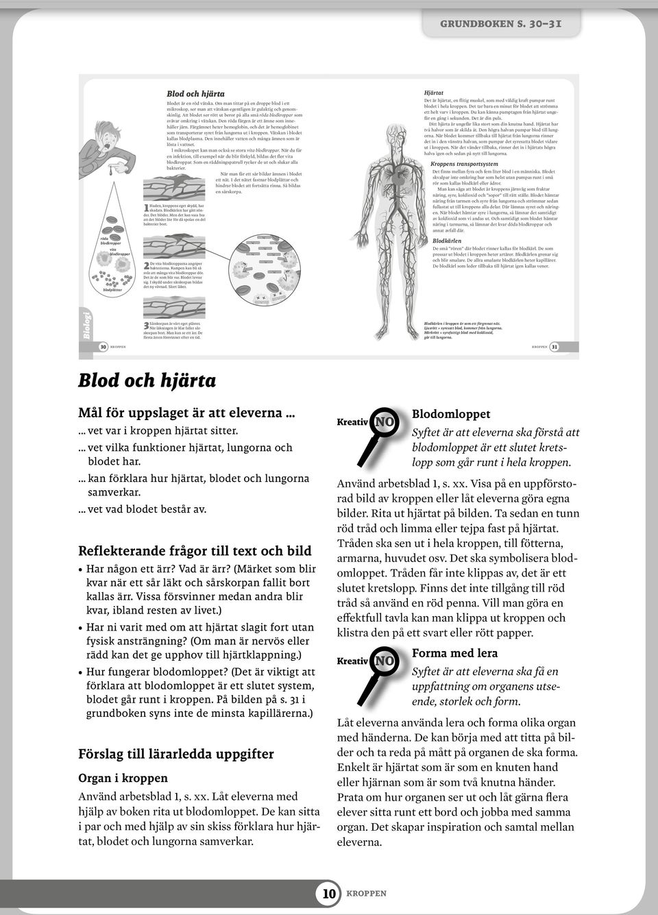 Den röda färgen är ett ämne som innehåller järn. Färgämnet heter hemoglobin, och det är hemoglobinet som transporterar syret från lungorna ut i kroppen. Vätskan i blodet kallas blodplasma.