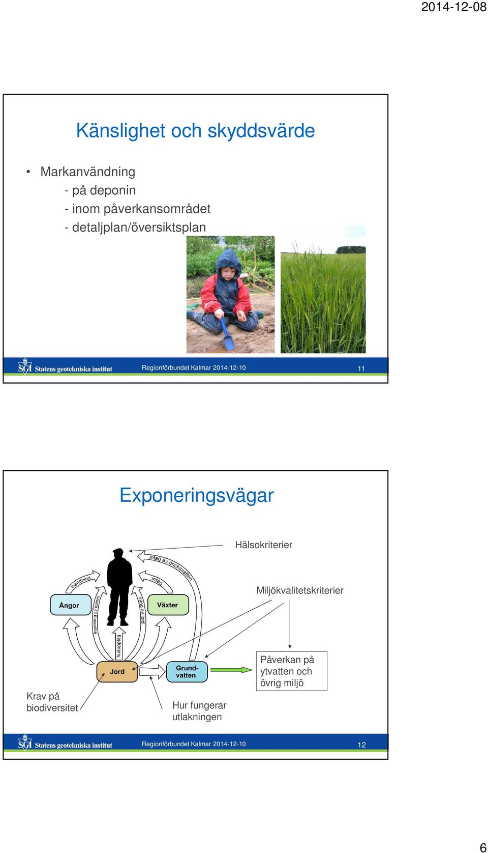 Hälsokriterier Miljökvalitetskriterier Krav på biodiversitet Hur fungerar