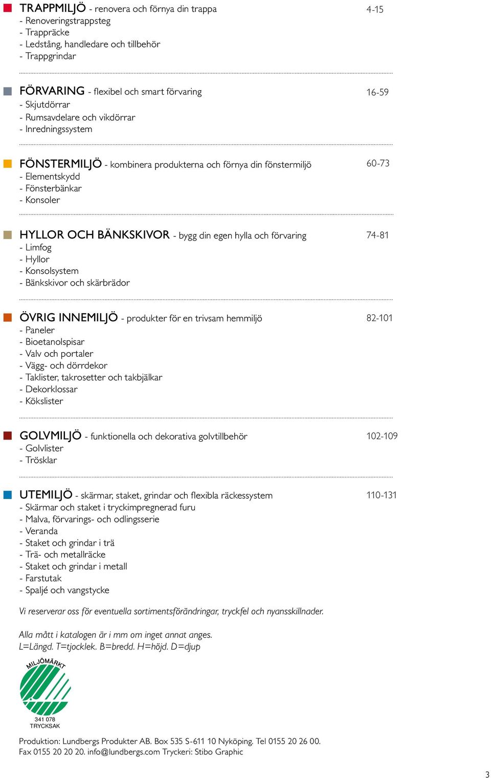 egen hylla och förvaring - Limfog - Hyllor - Konsolsystem - Bänkskivor och skärbrädor 74-81 ÖVRIG INNEMILJÖ - produkter för en trivsam hemmiljö - Paneler - Bioetanolspisar - Valv och portaler - Vägg-