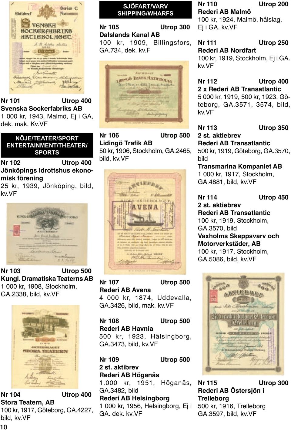 4227, bild, 10 NÖJE/TEATER/SPORT ENTERTAINMENT/THEATER/ SPORTS SJÖFART/VARV SHIPPING/WHARFS Nr 105 Utrop 300 Dalslands Kanal 100 kr, 1909, Billingsfors, GA.734, dek. kv.