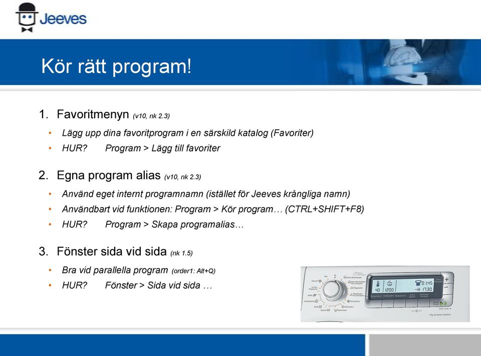 Egna program alias (v10, nk 2.