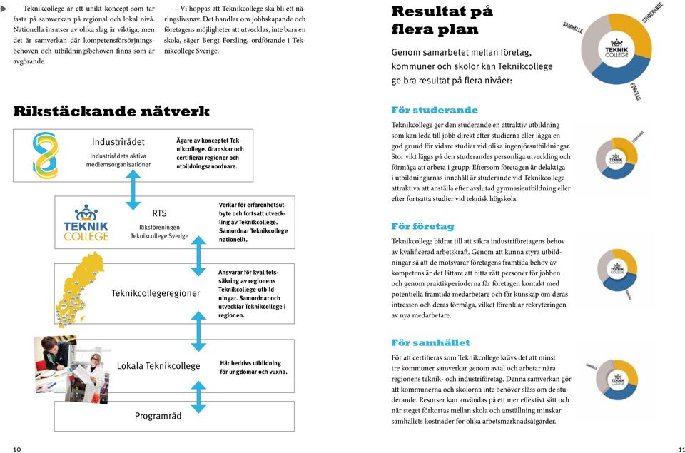 Vi hoppas att Teknikcollege ska bli ett näringslivsnav.