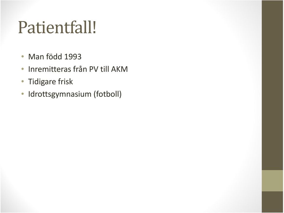 Inremitteras från PV