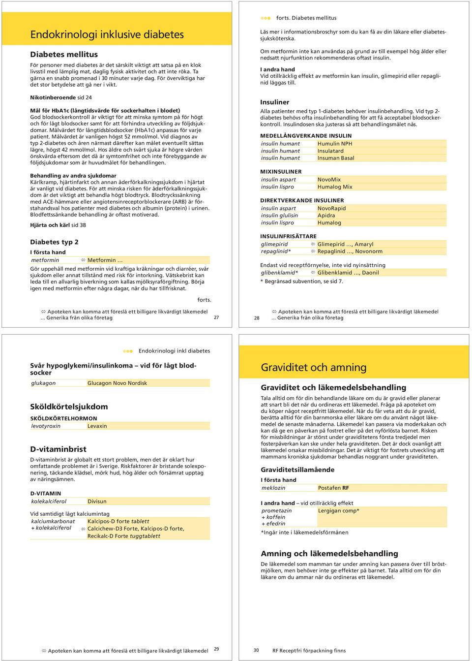 Nikotinberoende sid 24 Mål för HbA1c (långtidsvärde för sockerhalten i blodet) God blodsockerkontroll är viktigt för att minska symtom på för högt och för lågt blodsocker samt för att förhindra