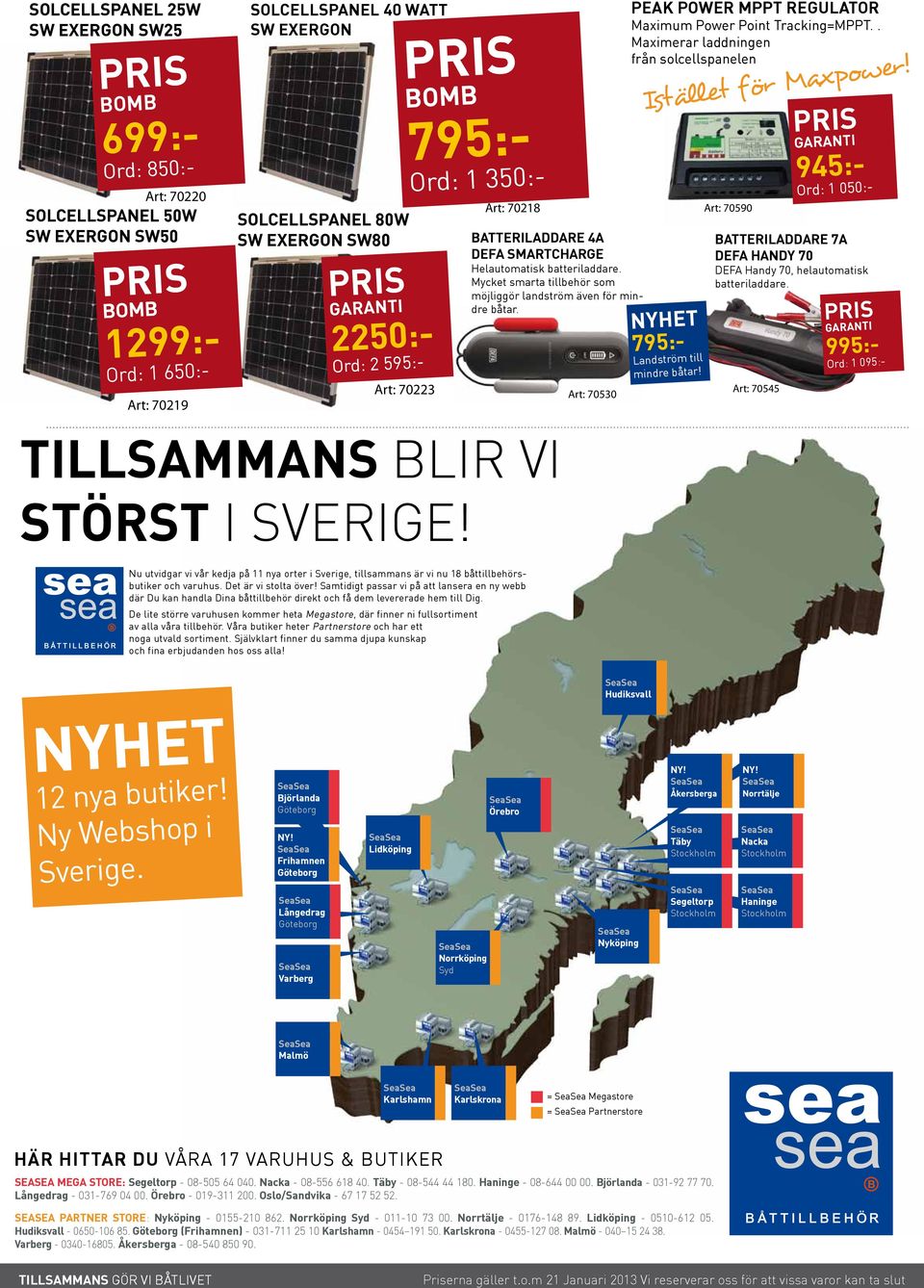 Mycket smarta tillbehör som möjliggör landström även för mindre båtar. Art: 70530 PEAK POWER MPPT REGULATOR Maximum Power Point Tracking=MPPT.