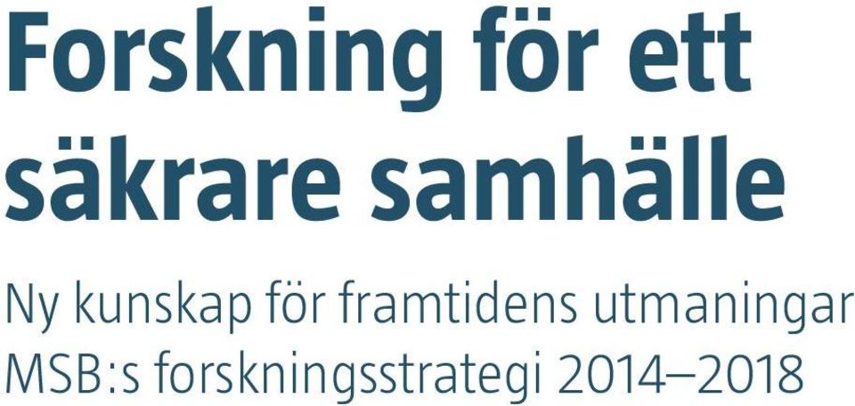 framtidens utmaningar