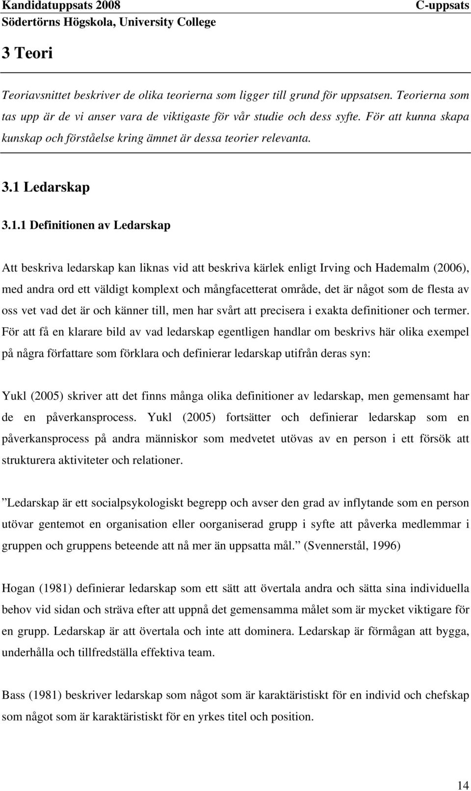 Ledarskap 3.1.