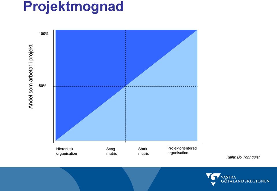 organisation Svag matris Stark matris