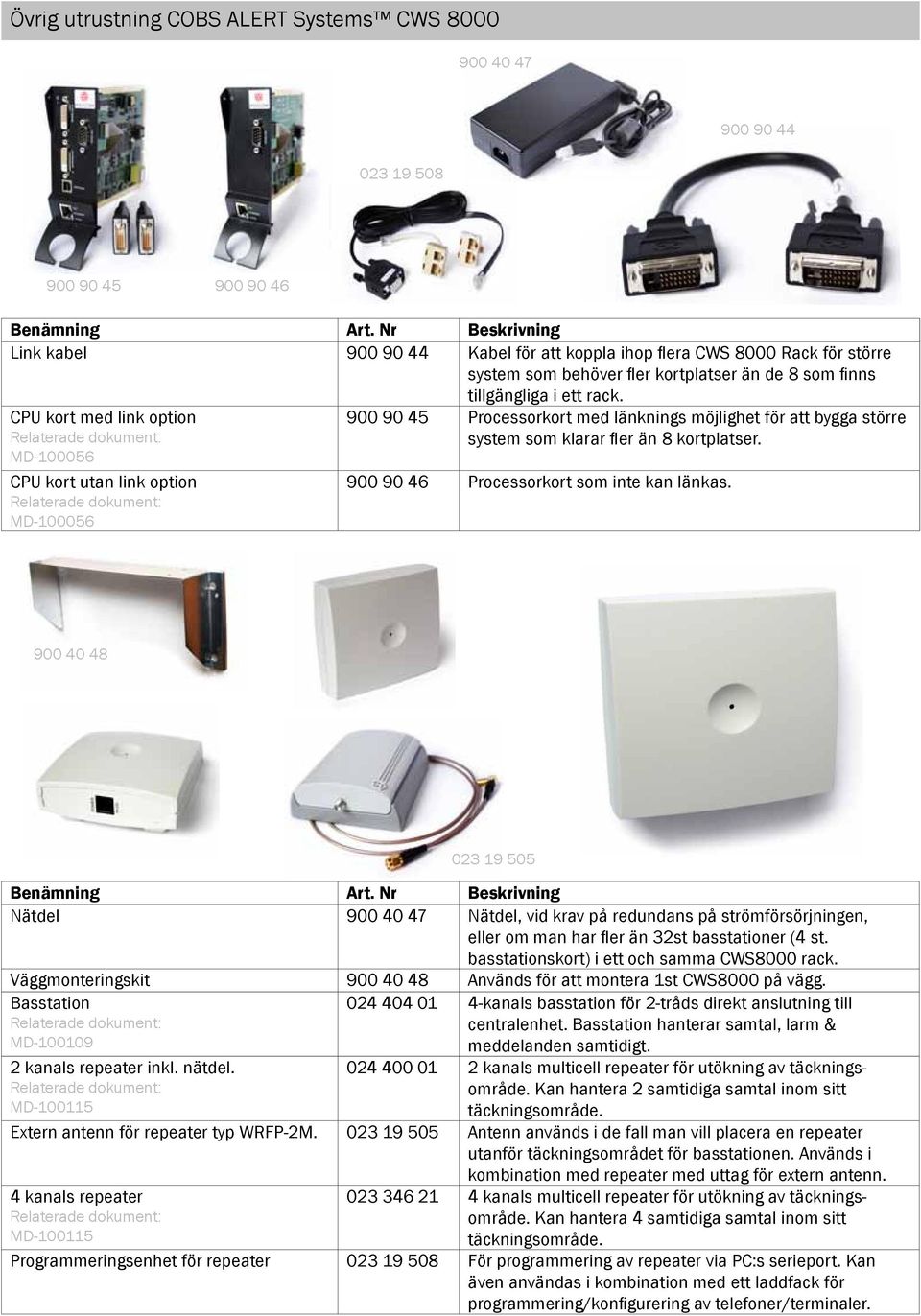 CPU kort med link option MD-100056 CPU kort utan link option MD-100056 900 90 45 Processorkort med länknings möjlighet för att bygga större system som klarar fler än 8 kortplatser.