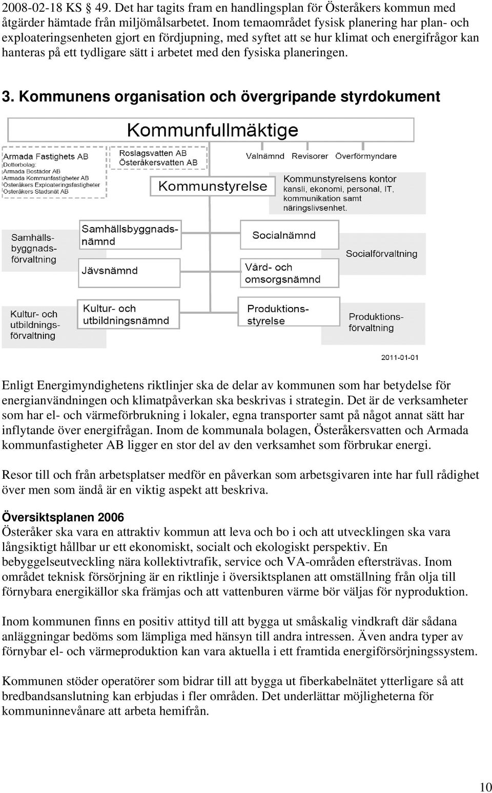 planeringen. 3.