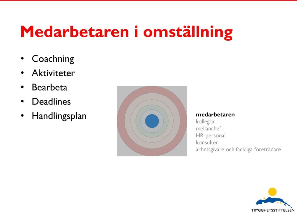 Handlingsplan medarbetaren kollegor