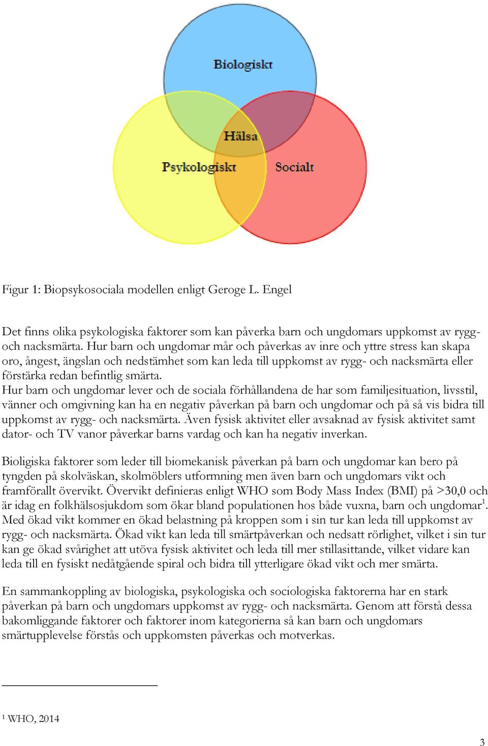 Hur barn och ungdomar lever och de sociala förhållandena de har som familjesituation, livsstil, vänner och omgivning kan ha en negativ påverkan på barn och ungdomar och på så vis bidra till uppkomst