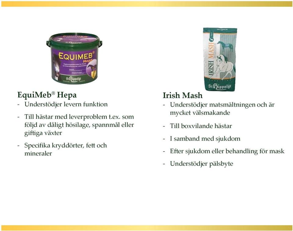 och mineraler Irish Mash - Understödjer matsmältningen och är mycket välsmakande - Till