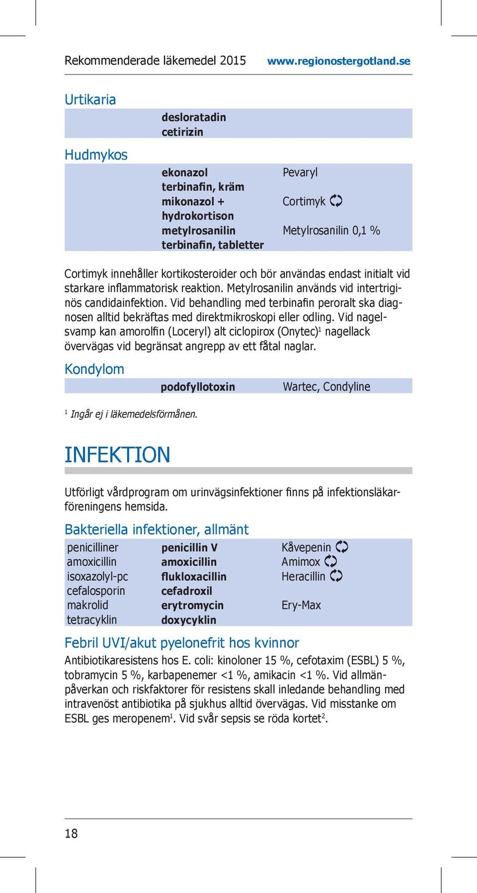 Vid behandling med terbinafin peroralt ska diagnosen alltid bekräftas med direktmikroskopi eller odling.