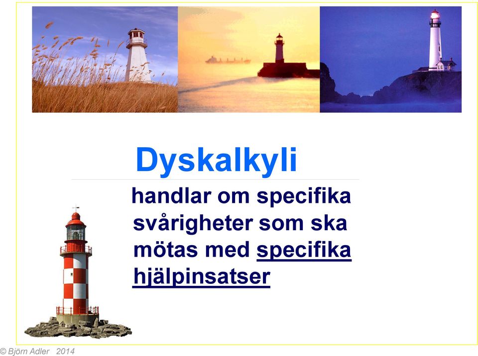 specifika svårigheter som