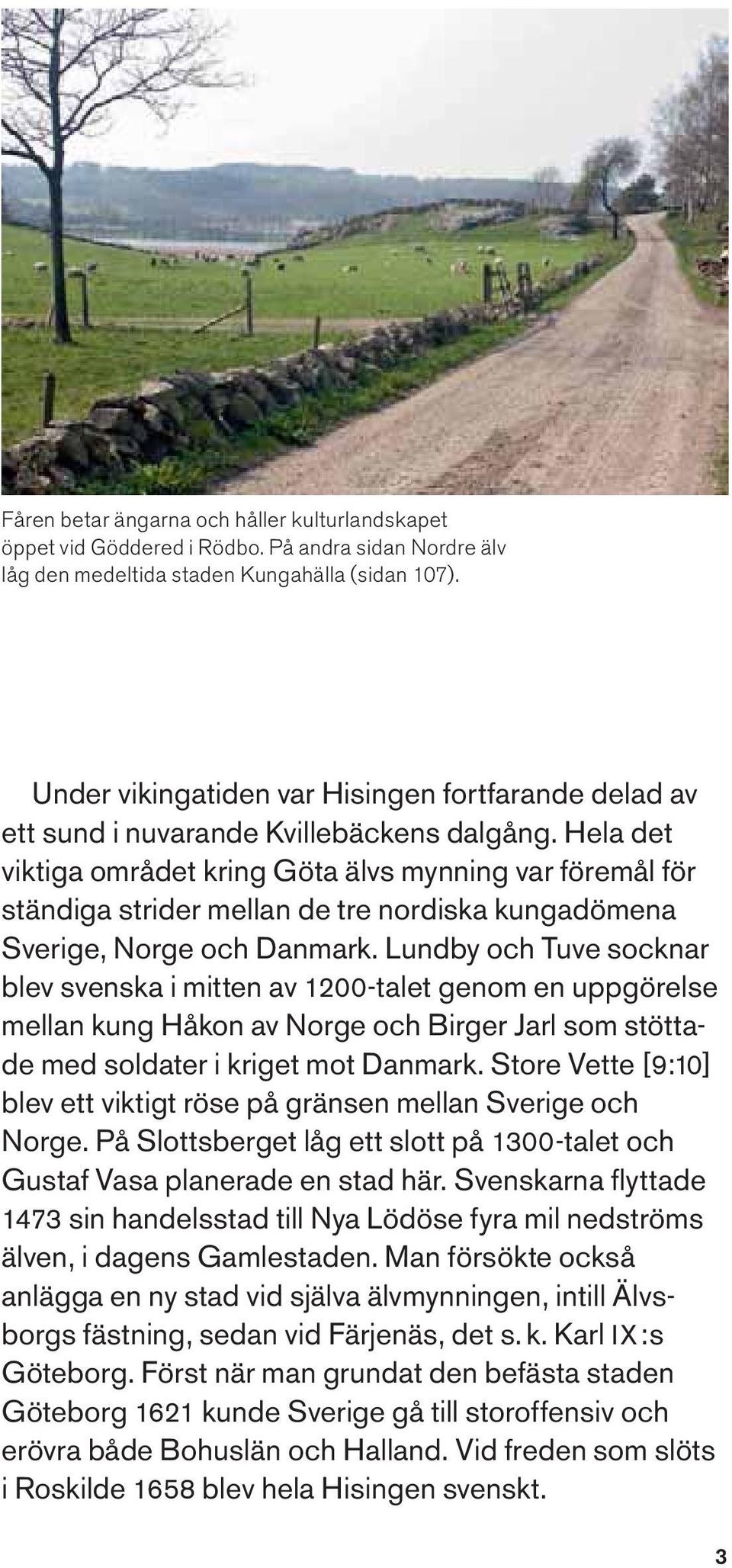 Hela det viktiga området kring Göta älvs mynning var föremål för ständiga strider mellan de tre nordiska kungadömena Sverige, Norge och Danmark.