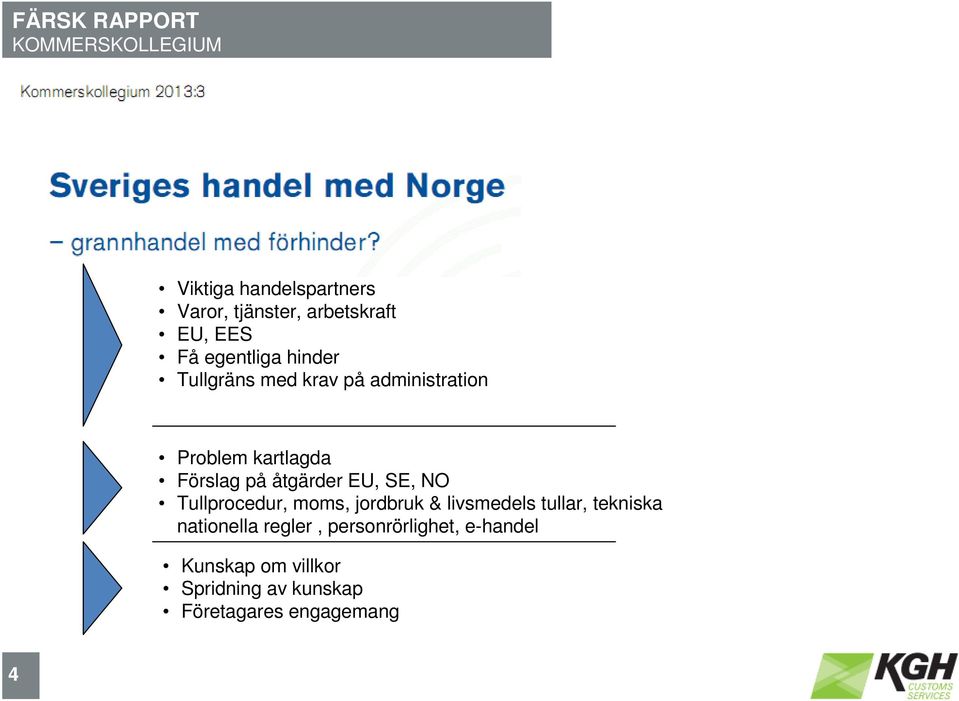 åtgärder EU, SE, NO Tullprocedur, moms, jordbruk & livsmedels tullar, tekniska nationella