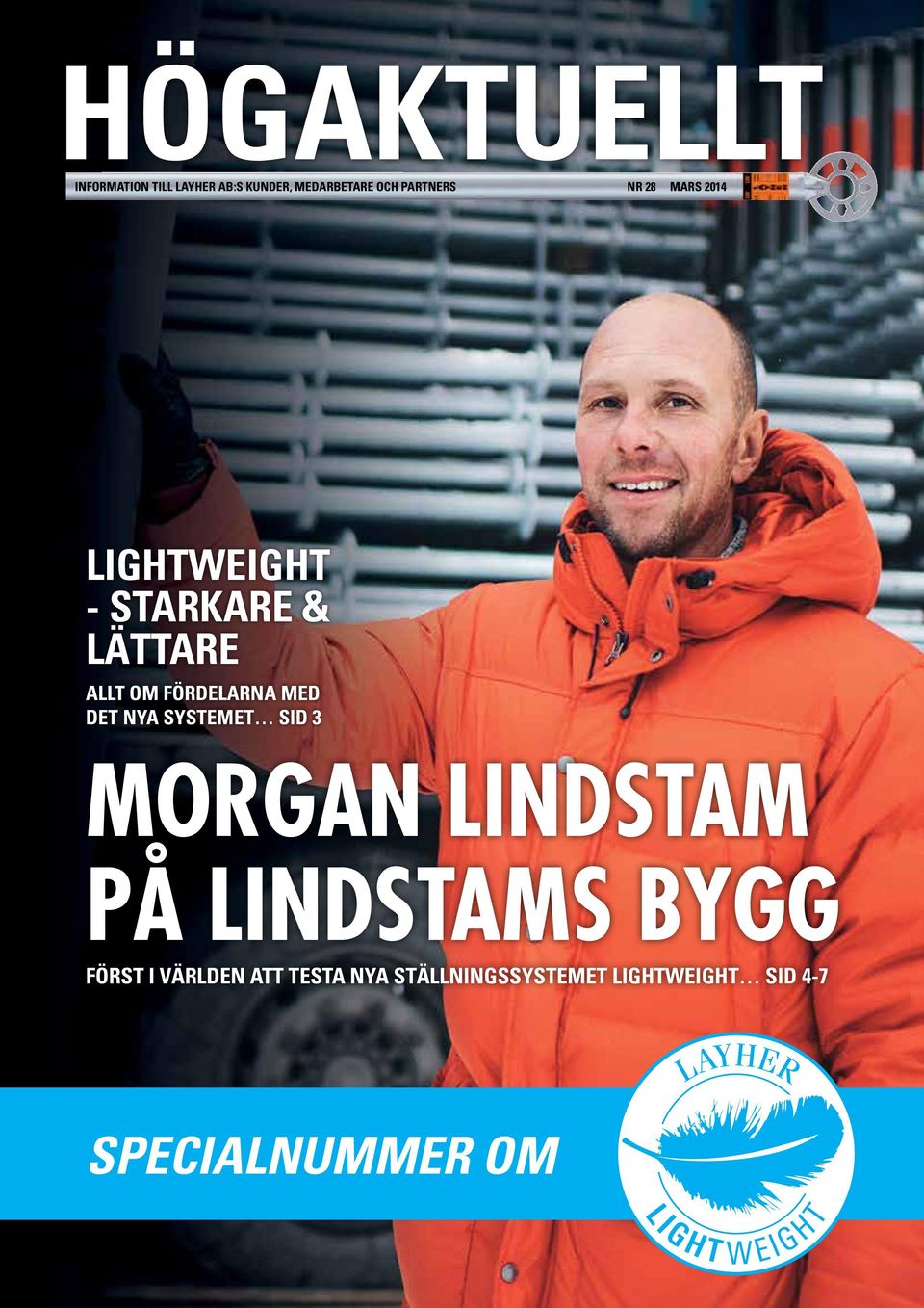 fördelarna med det nya systemet sid 3 Morgan Lindstam på Lindstams Bygg