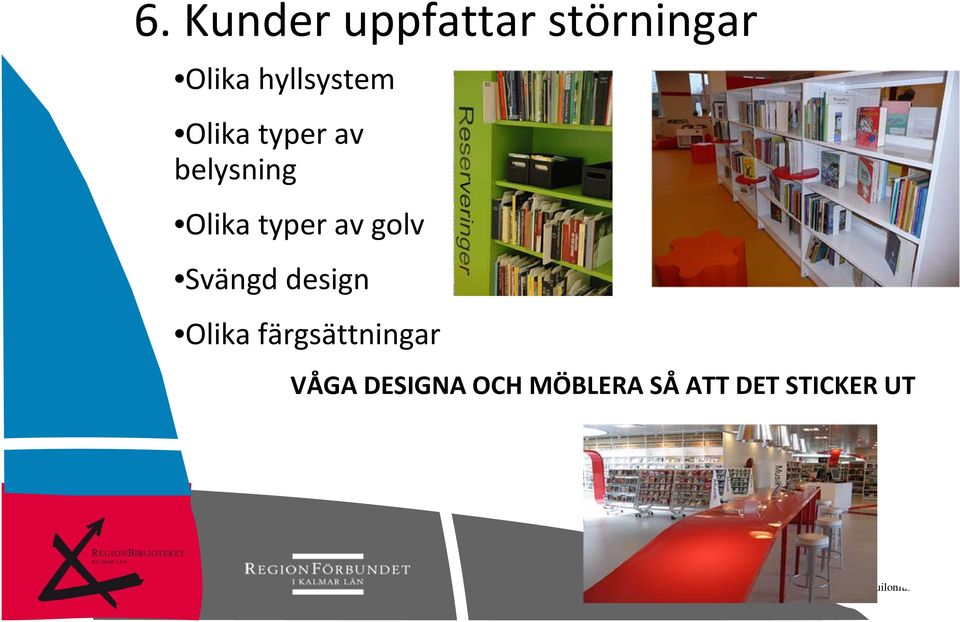 typer av golv Svängd design Olika