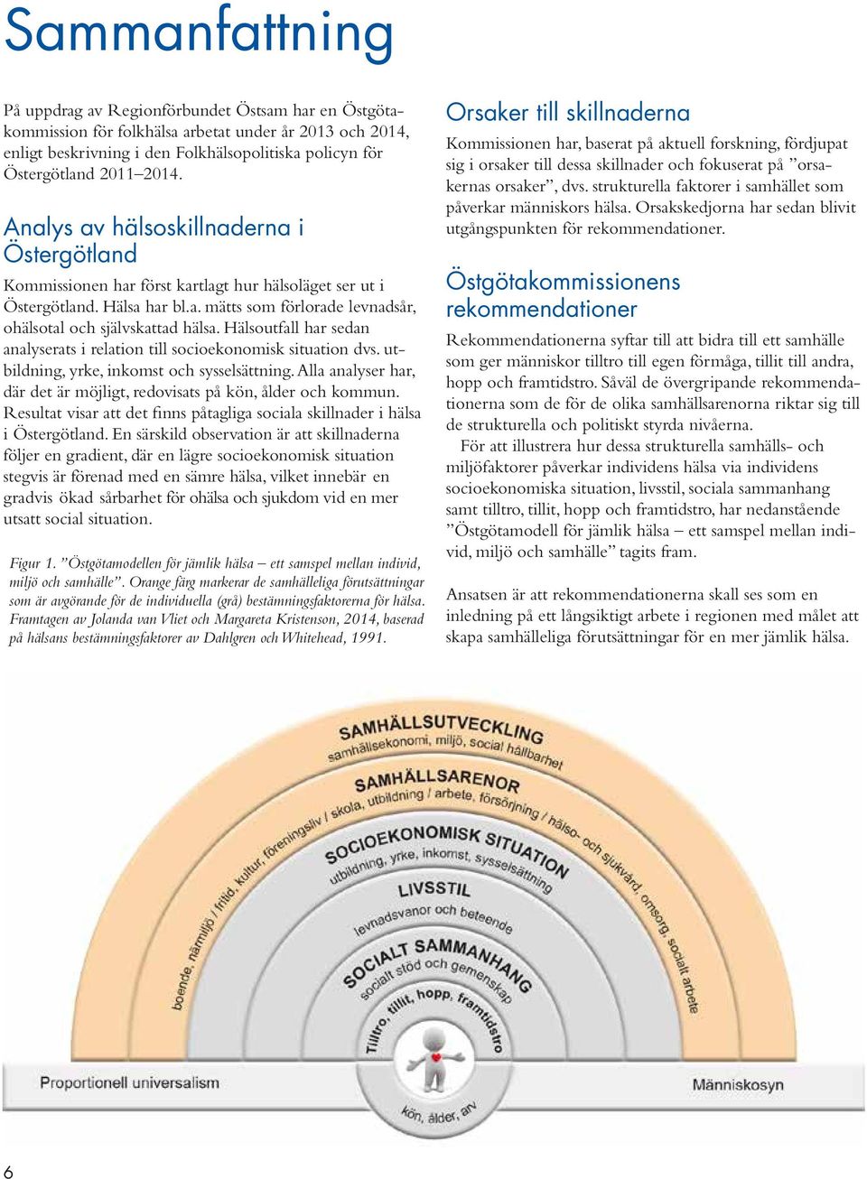 Hälsoutfall har sedan analyserats i relation till socioekonomisk situation dvs. utbildning, yrke, inkomst och sysselsättning.