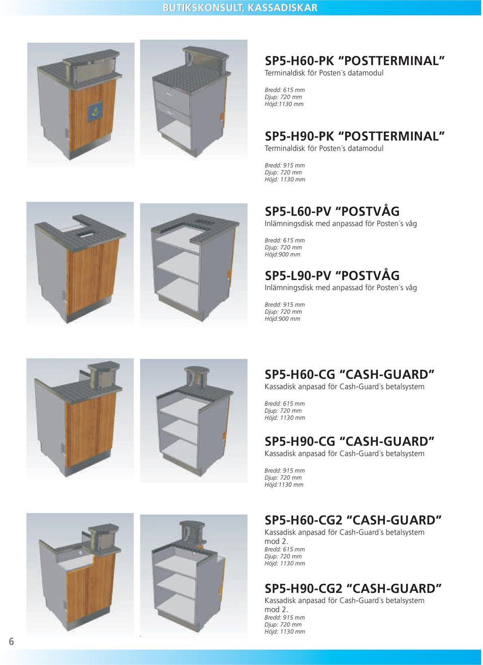 SP5-H60-CG CASH-GUARD Kassadisk anpasad för Cash-Guard s betalsystem SP5-H90-CG CASH-GUARD Kassadisk anpasad för Cash-Guard s betalsystem